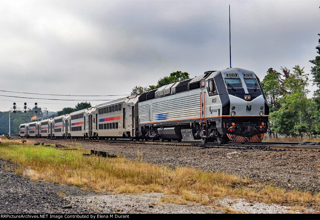 NJT 4030 on train 9145